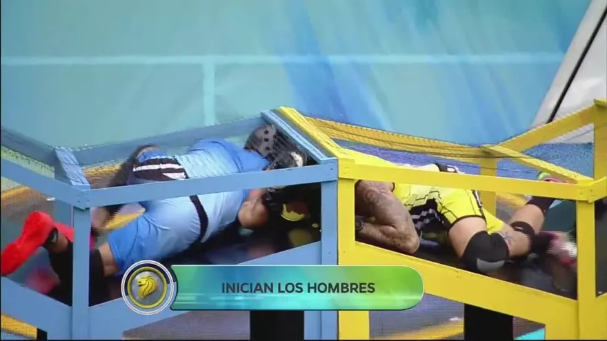 ¡El juego del circuito de latas fue posiblemente el más peleado!