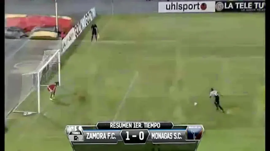 Gol de Ricardo Clarke en Venezuela