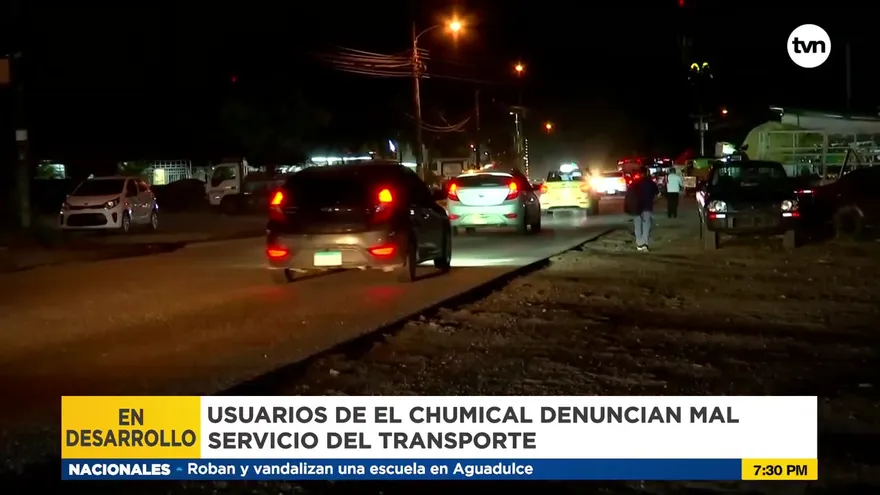 Denuncian mal servicio de transporte en El Chumical