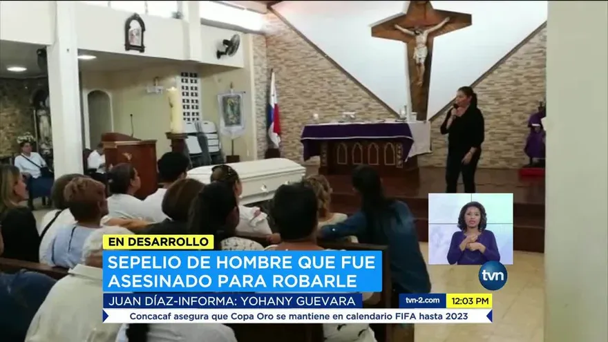 Realizan sepelio de joven asesinado en Concepción