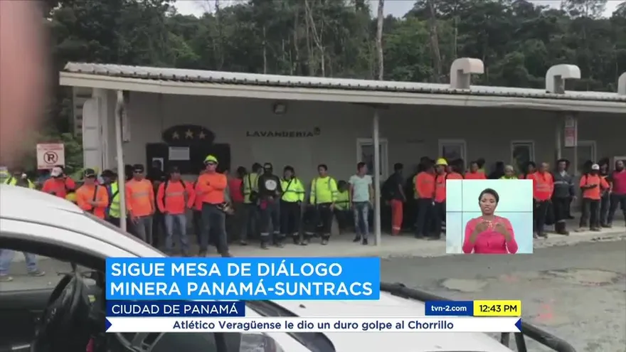 Continúa la mesa de diálogo entre Suntracs y Minera Panamá
