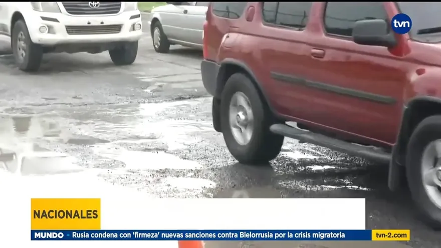 Se quejan por mal estado de las calles en Colón