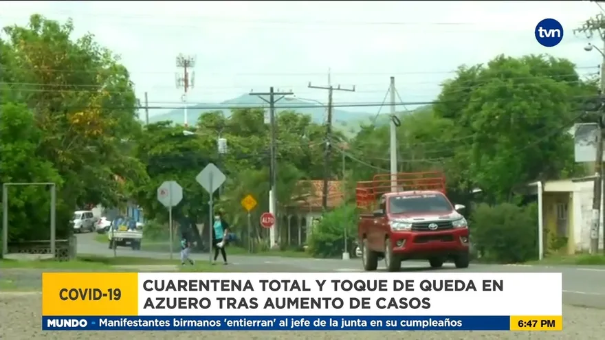 Varios puntos de Azuero estarán en cuarentena este domingo