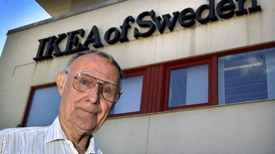 Ingvar Kamprad, fundador de Ikea of Sweden.