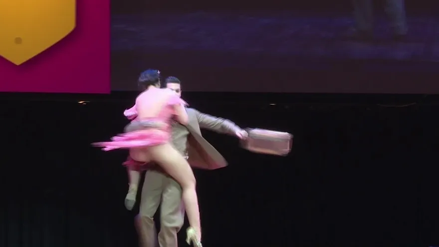 Piruetas de tango en el campeonato mundial