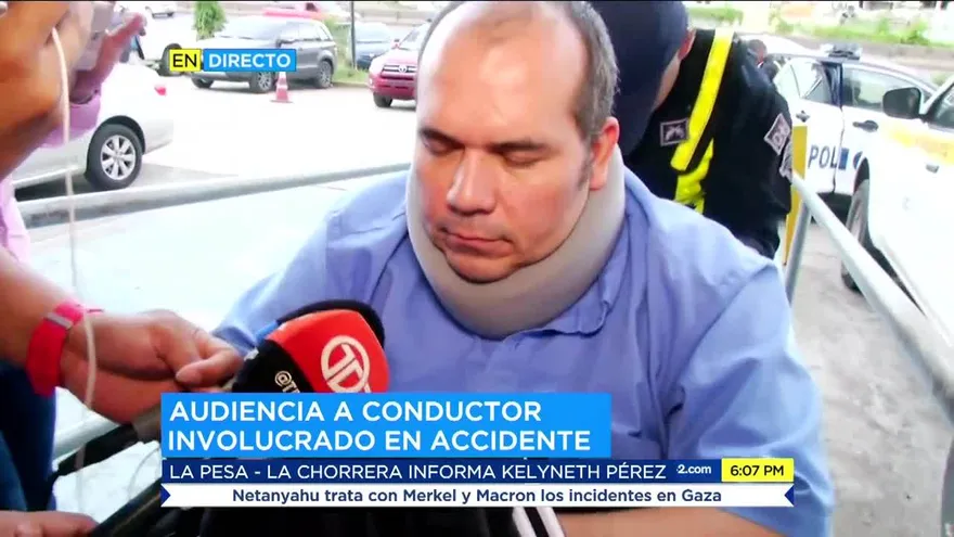 Ordenan traslado a la cárcel del imputado por el accidente en el Puente de Las Américas