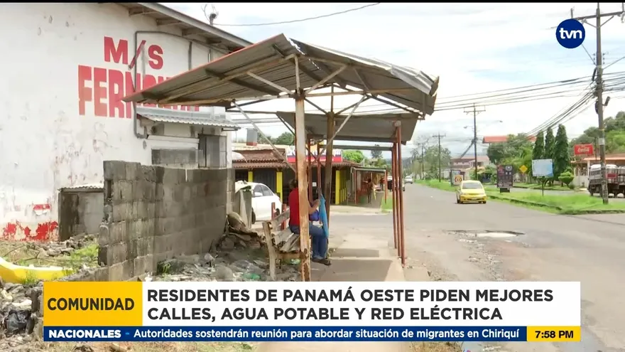 Residentes de Panamá Oeste afirman que las autoridades los abandonaron