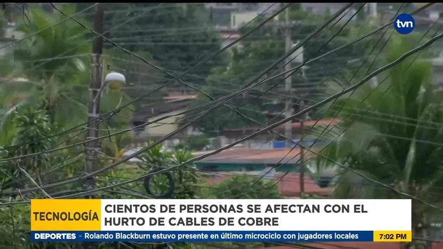 Hurto de cables de cobre, una pesadilla para quienes dependen del internet