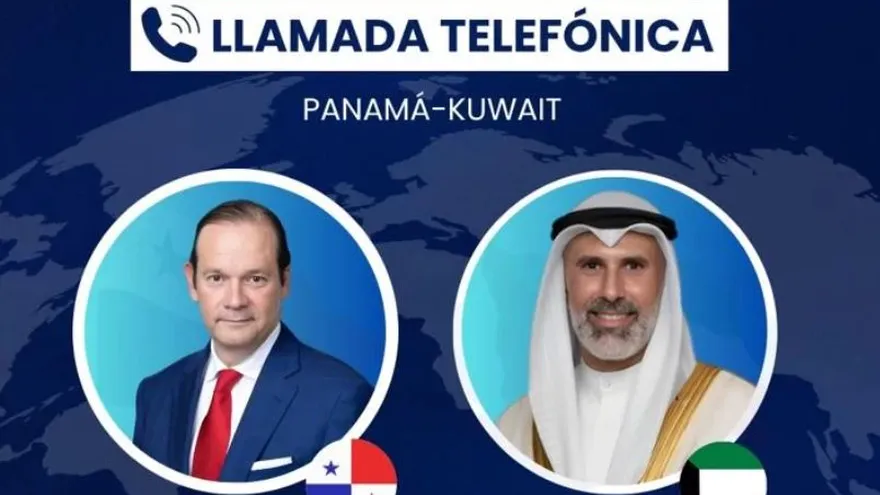 Cancilleres de Panamá y Kuwait coinciden en promover soluciones pacíficas