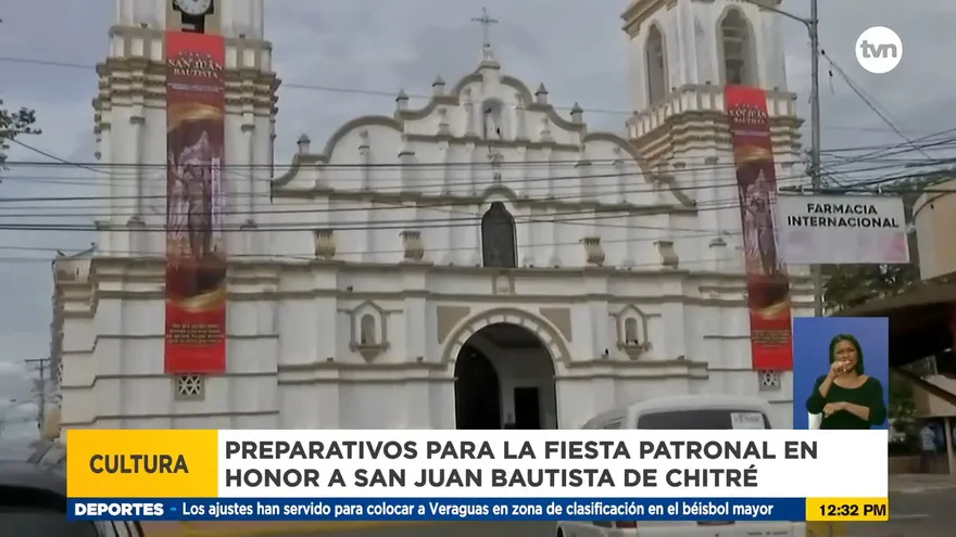 Inician preparativos para fiesta patronal de San Juan Bautista de Chitré