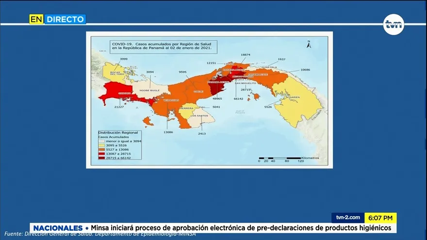Panamá acumula 4,238 muertes por la COVID-19