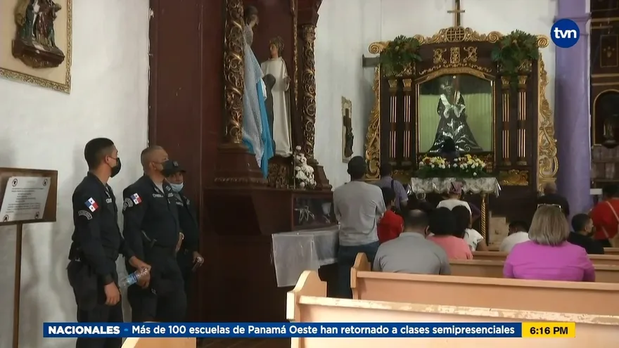 Medidas de seguridad en la celebración del Cristo de Portobelo