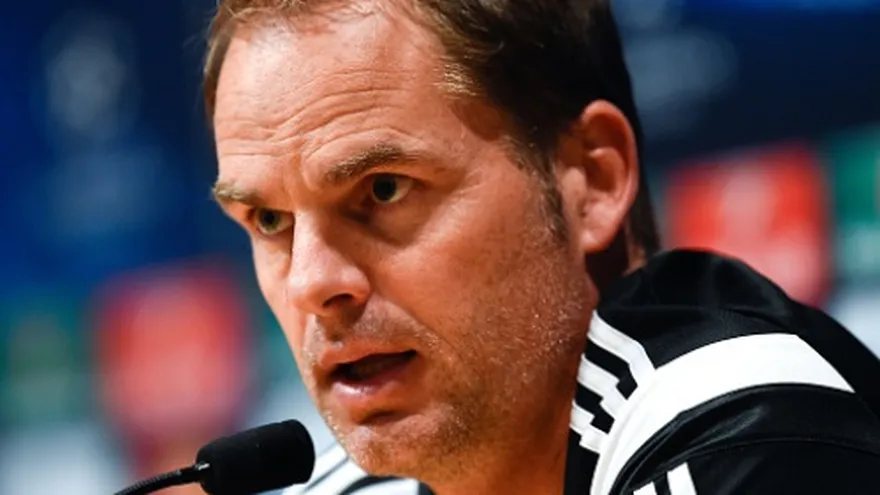 Frank de Boer: "Contra el Barça no podemos cometer errores"