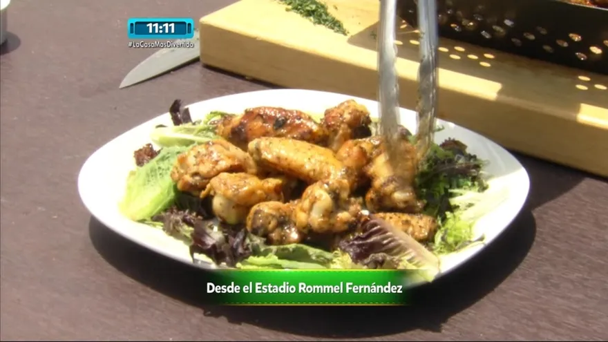 Alitas a la parrilla