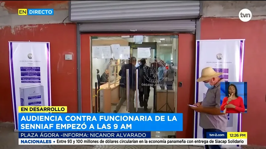Fiscal explica caso de funcionaria de Senniaf en caso albergues