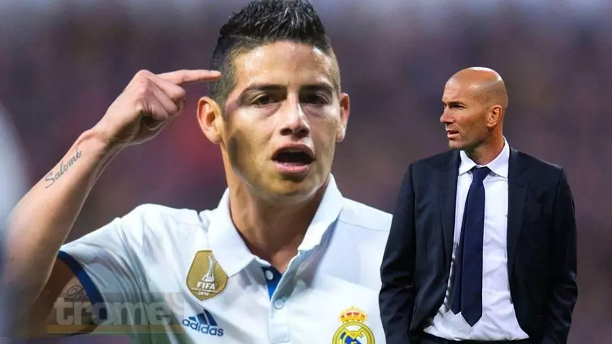 Zidane empieza a cambiar su opinión sobre James