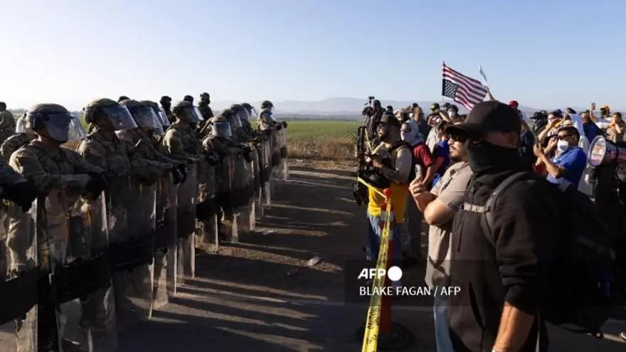 Guardia Nacional se encontraba en Los Angeles ante protestas migratorias.