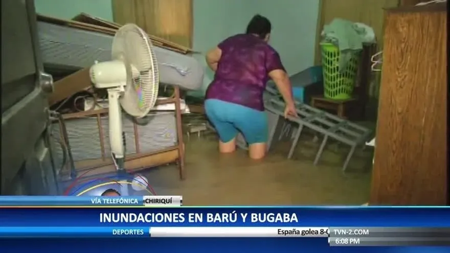 Fuerte lluvia en Chiriquí deja 50 viviendas afectadas