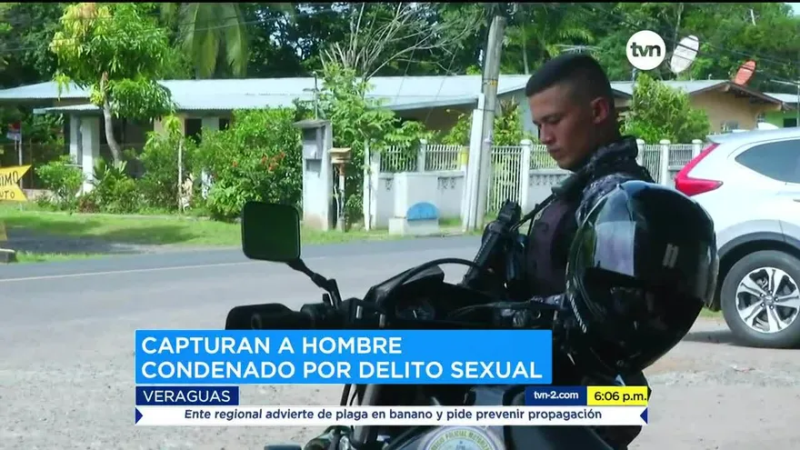 Capturan a prófugo por delitos sexuales en Veraguas