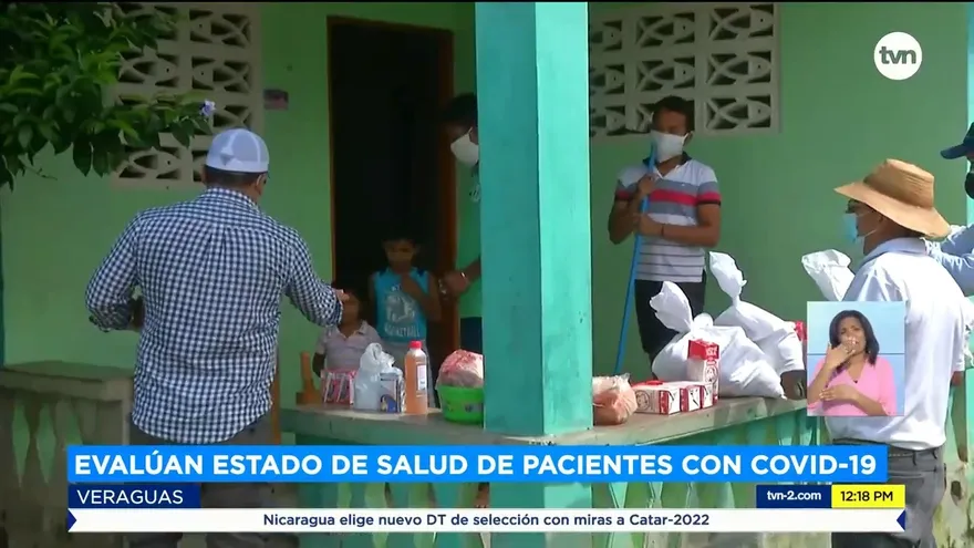 Evalúan estado de pacientes en Pixbae de Veraguas