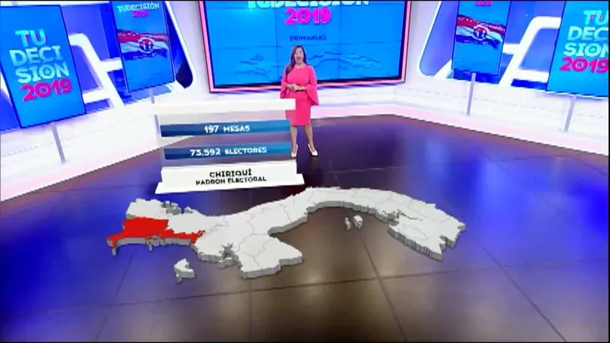 Padrón electoral de las elecciones del PRD en Chiriquí