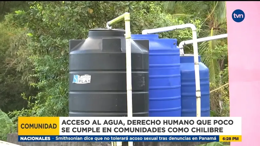 El Derecho al Agua que se vulnera en comunidades de Chilibre