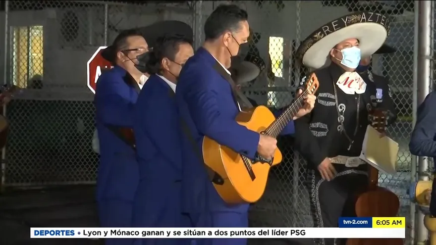 Protesta de mariachis en sede del Minsa