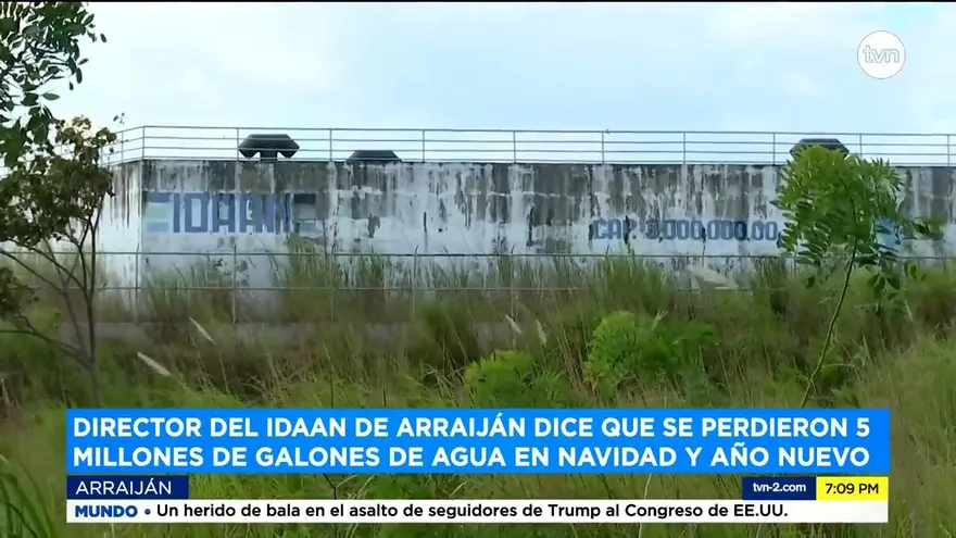 Comunidades de Panamá Oeste sin agua