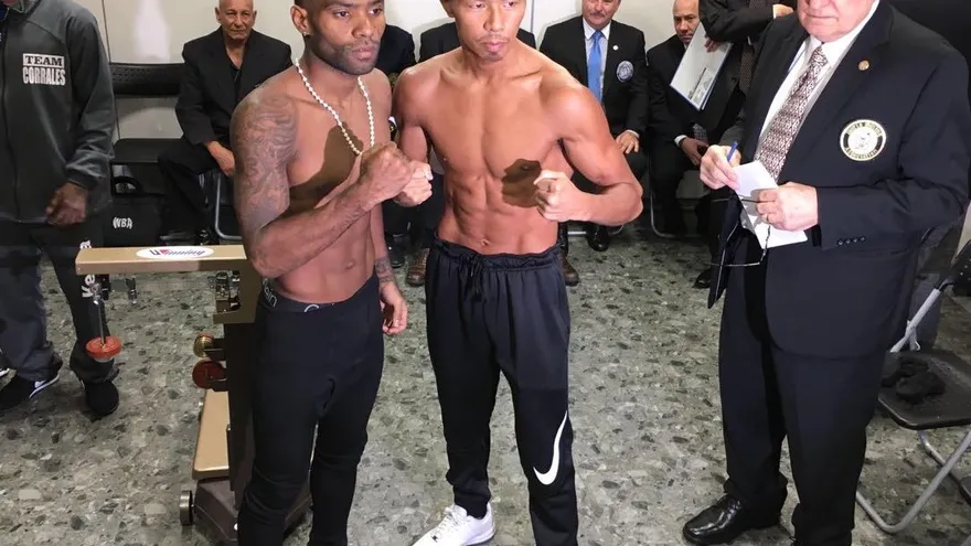 Corrales y Uchiyama superaron la balanza, están listos para la contienda
