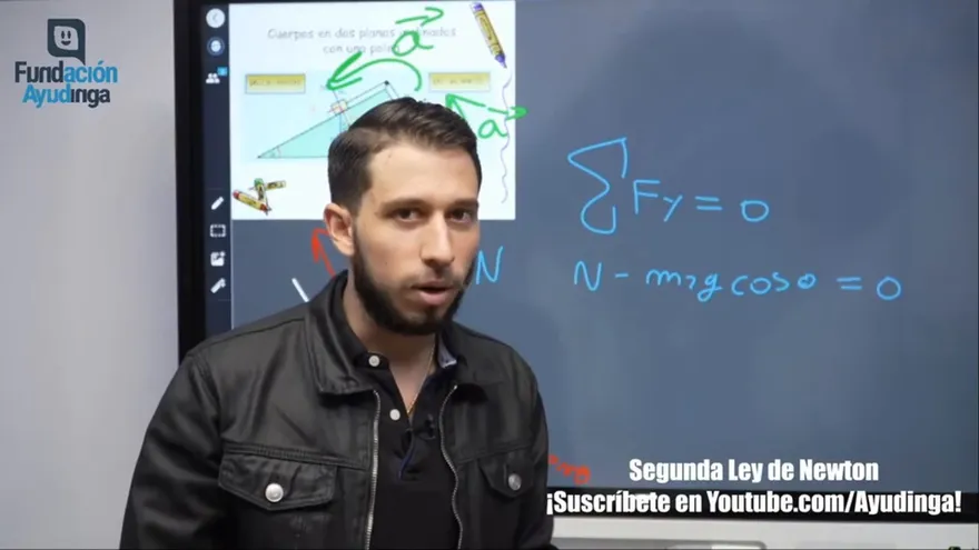 Ayudinga Física 11° - Segunda Ley de Newton - Problemas de Aplicación Parte III 9 de junio de 2020