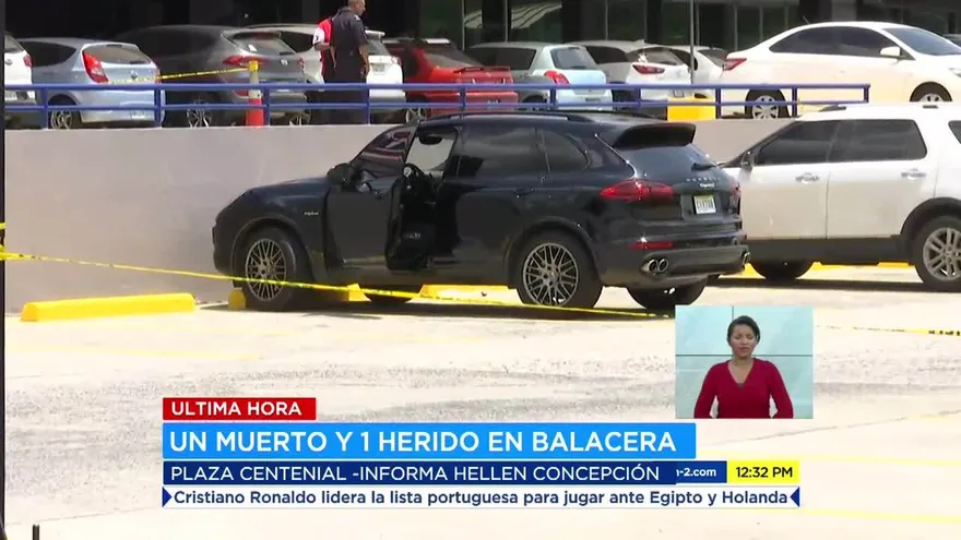 Un muerto y un herido en balacera en una plaza en la capital