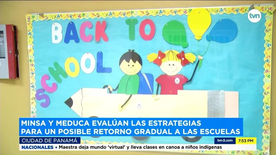 MINSA y Meduca están evaluando el posible retorno gradual a las aulas