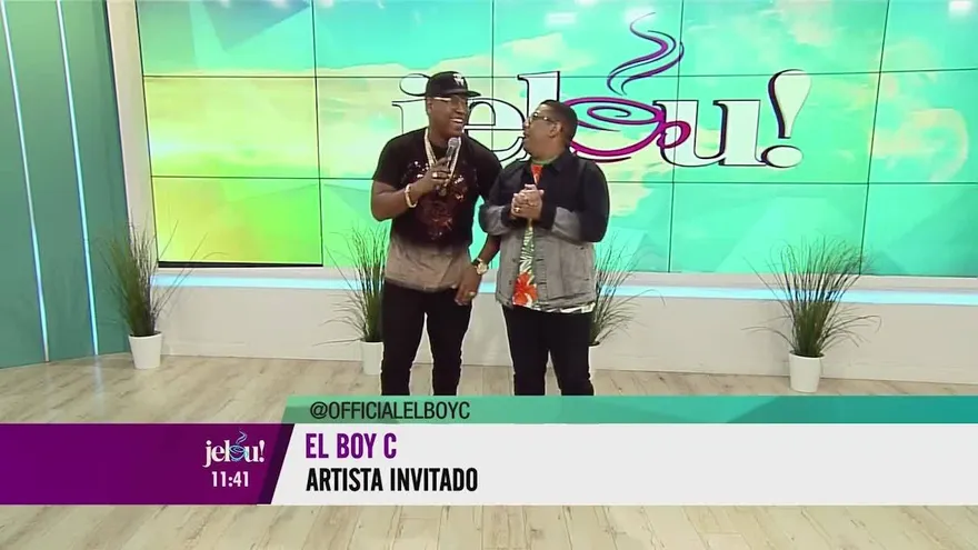 ¡El Boy C llegó a prender el show de hoy!
