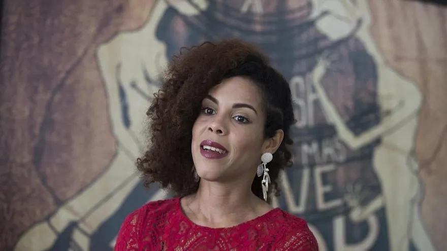 En la imagen, la actriz dominicana Judith Rodríguez, protagonista de "Rafaela".