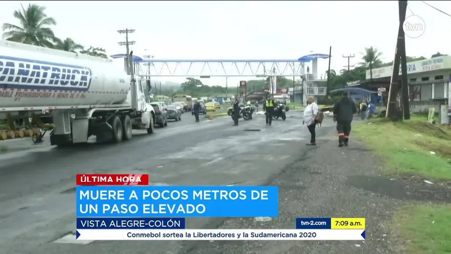 Hombre muere por atropello en Vista Alegre de Colón