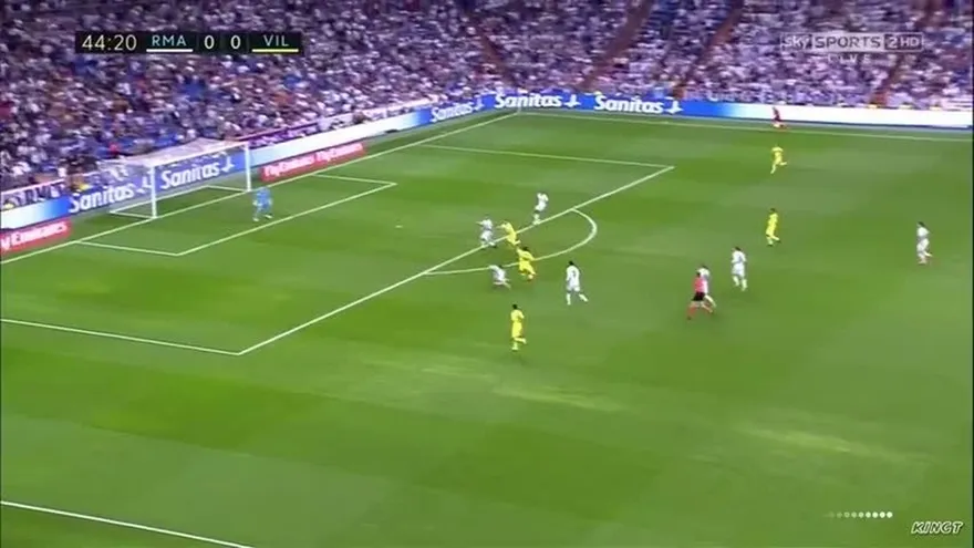 El Real Madrid empató ante el Villarreal en el Bernabéu