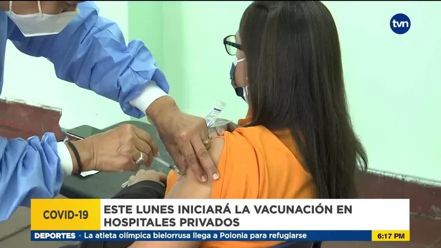 Hospitales privados listos para vacunar desde este lunes