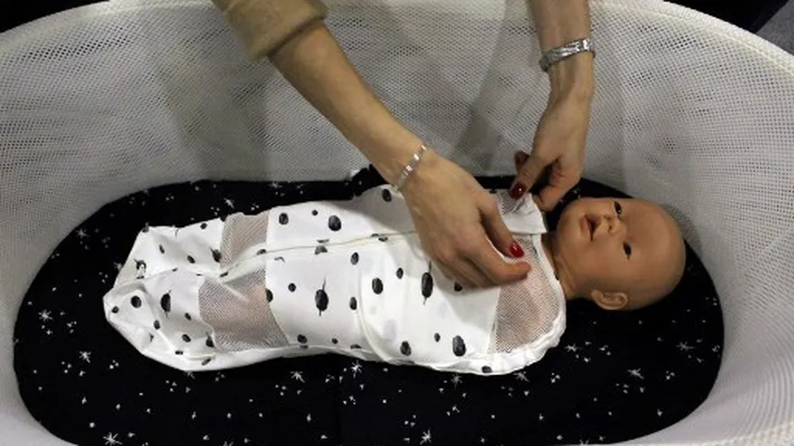 Foto ilustrativa: Un muñeco en forma de bebé usado en estudios