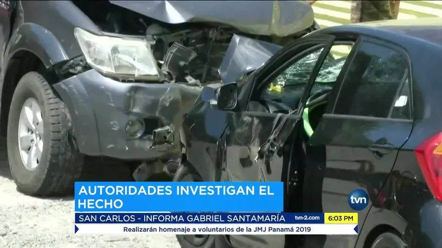 Accidente de tránsito en San Carlos deja 6 heridos