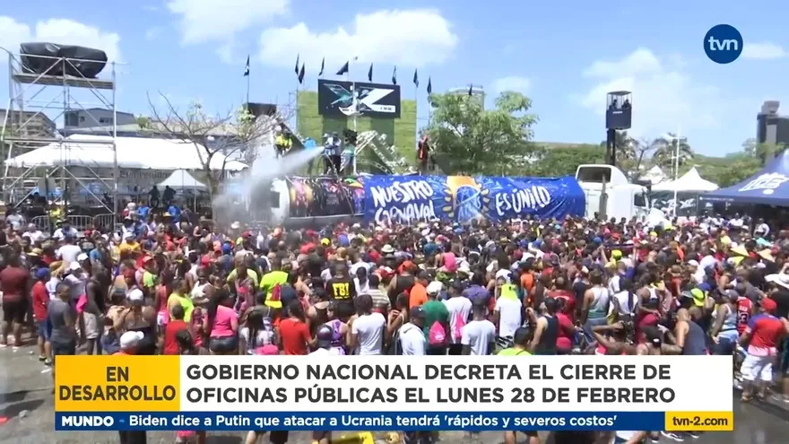 Oficinas públicas cerrarán el 28 de febrero