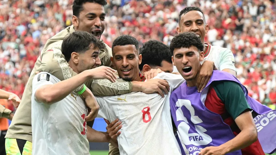 Azzedine Ounahi anotó dos goles a Canadá