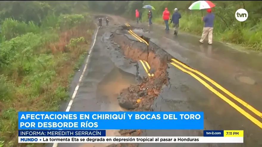 En el distrito de Gualaca se encuentran incomunicadas tres comunidades