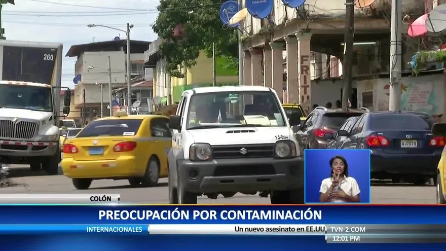 Contaminación tras inundaciones en Colón
