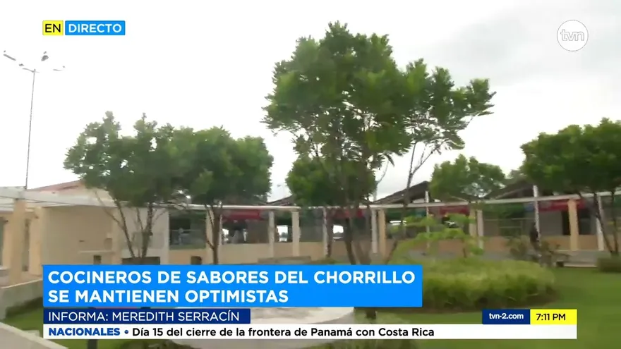 Sabores del Chorrillo con una lenta reactivación