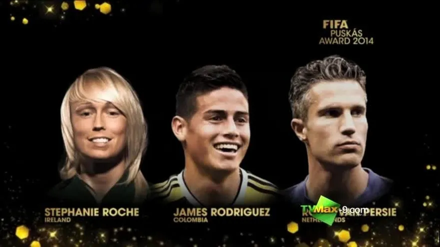 Roche, James y Van Persie finalistas a gol de a