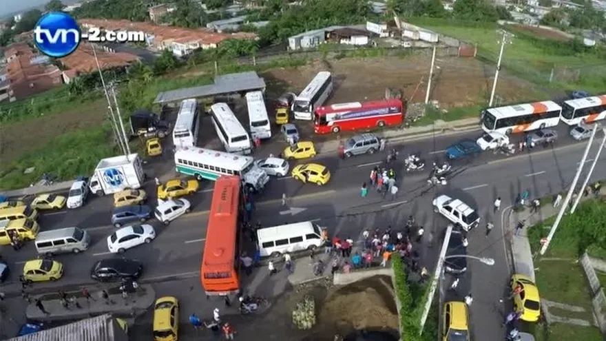 Piratas reabren vía en La Siesta de Tocumen, tras haberla cerrado