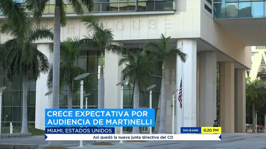 Audiencia de Ricardo Martinelli en Miami