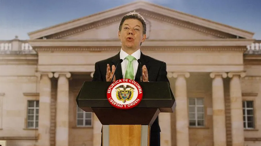 Para Juan Manuel Santos, "el plebiscito no es nada diferente que regresar ante el pueblo que me eligió a preguntarle si considera que cumplí mis compromisos como su mandatario para lograr la paz".