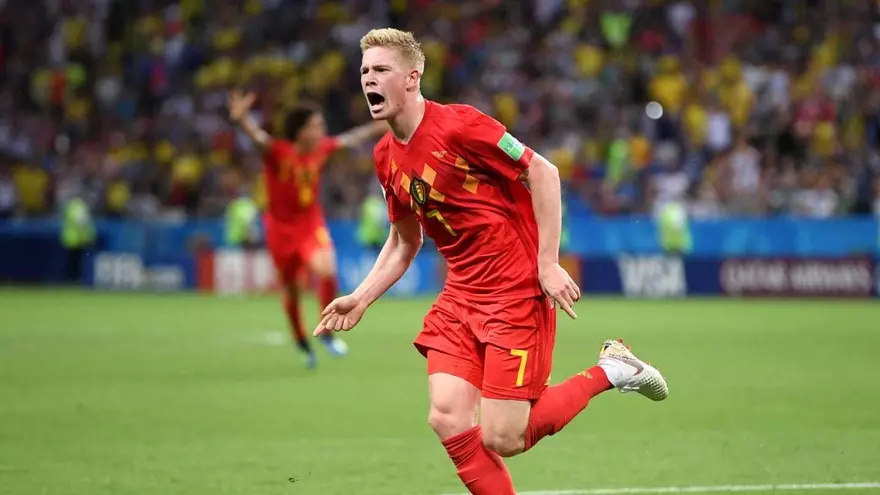 De Bruyne, nombrado mejor jugador del Brasil-Bélgica