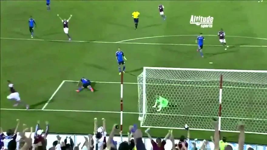 Un verdadero toque de magia el gol de Gabriel Torres